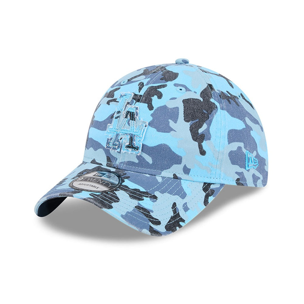 New Era 9TWENTY Frayed Washed Camo Los Angeles Dodgers - Camo - Image 2