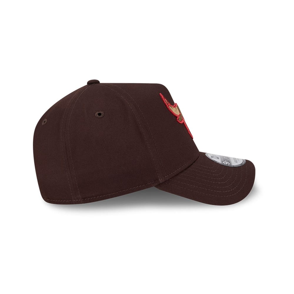 New Era 9FORTY A-Frame Chicago Bulls - Chocolate Cherry - Image 6