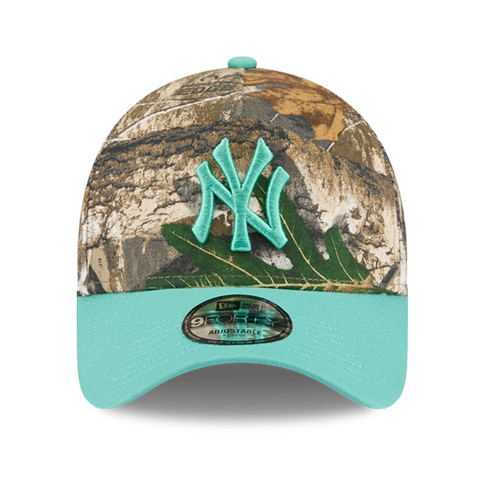 New Era 9FORTY A-Frame RealTree New York Yankees - Spring Pastel