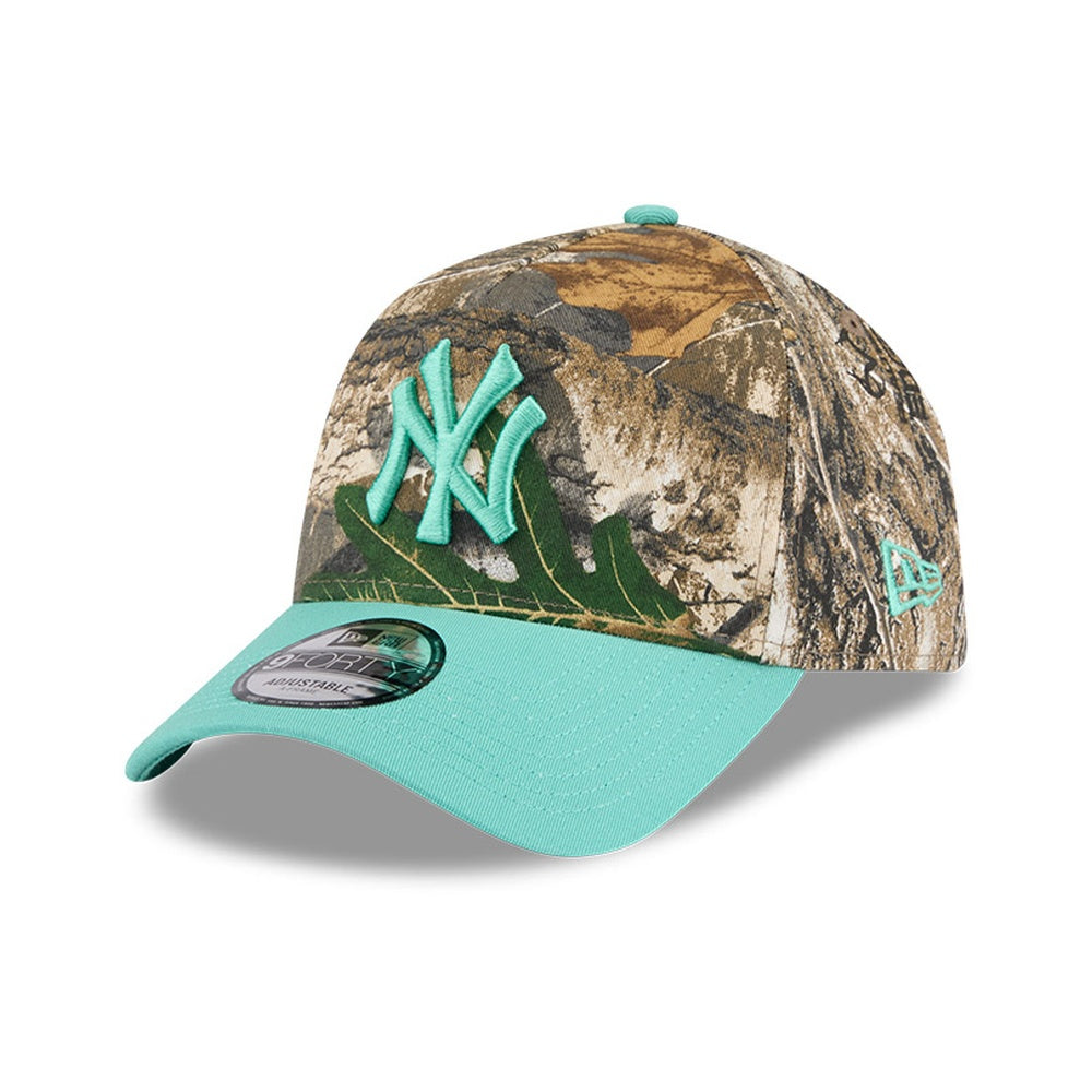 New Era 9FORTY A-Frame RealTree New York Yankees - Spring Pastel - Image 2