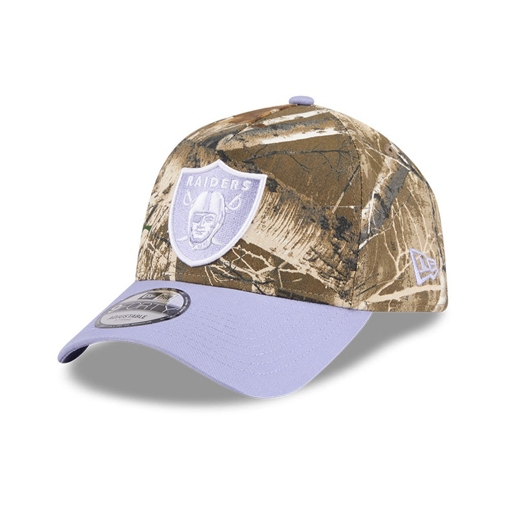 New Era 9FORTY A-Frame RealTree Las Vegas Raiders - Spring Pastel - Image 2