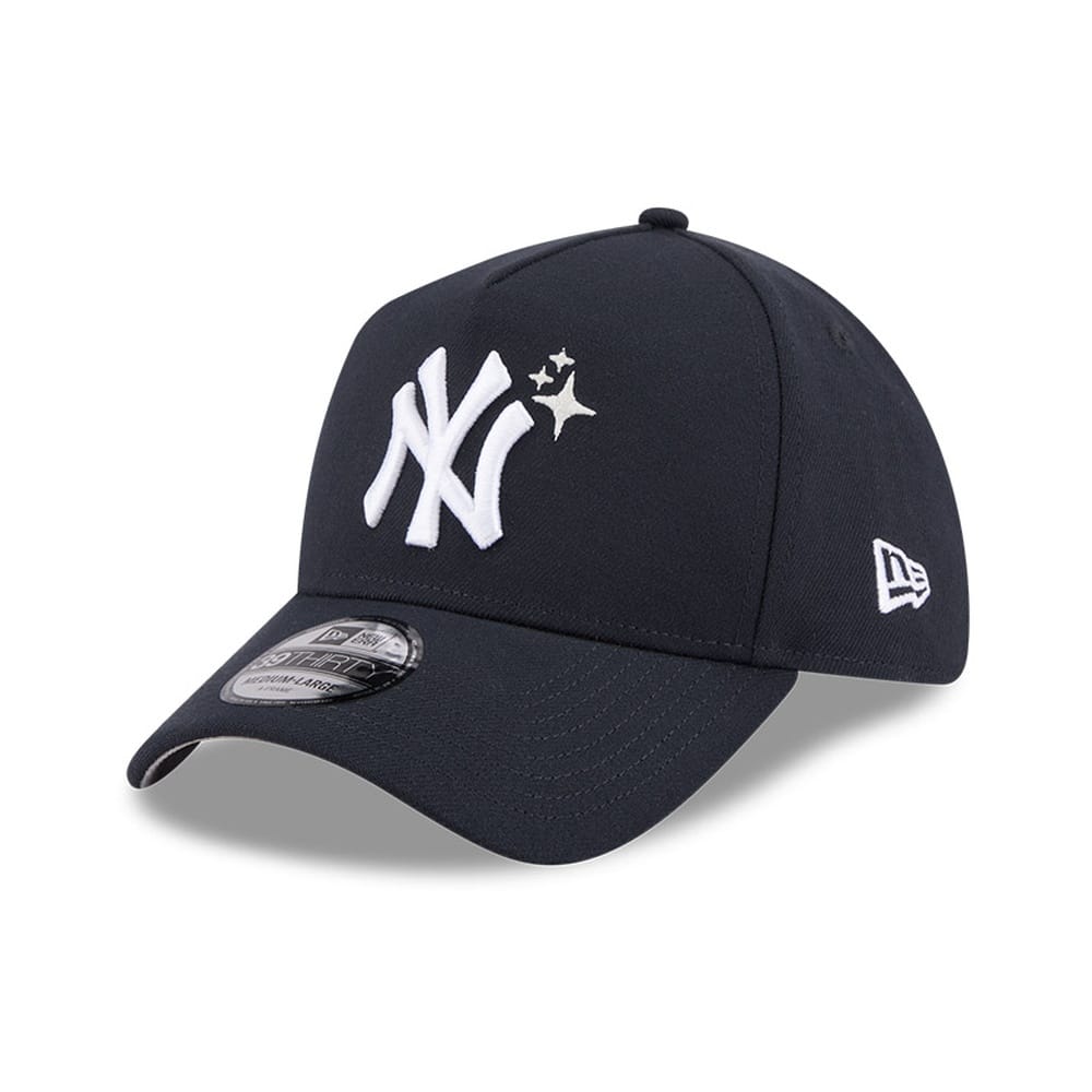 New Era 39THIRTY A-Frame Glow Stars New York Yankees - Official Team Colours - Image 2