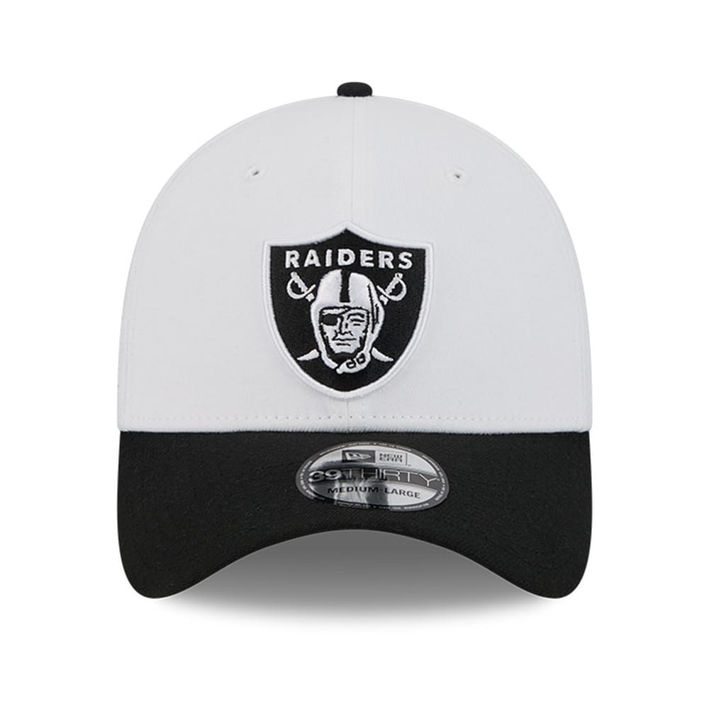 New Era 39THIRTY Modern Essentials Las Vegas Raiders - White