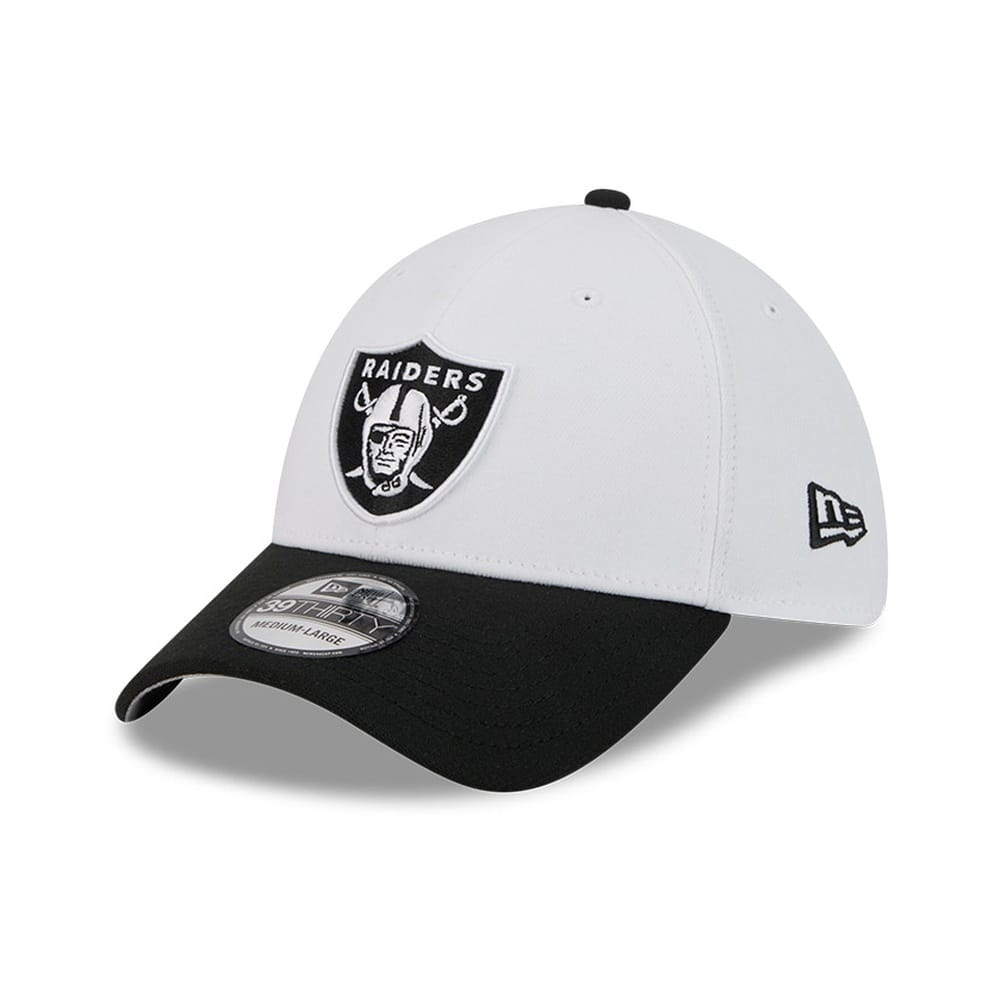 New Era 39THIRTY Modern Essentials Las Vegas Raiders - White - Image 2