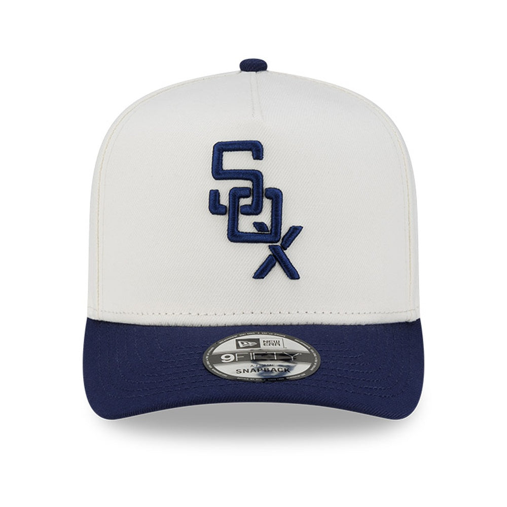 New Era 9FIFTY A-Frame 2 Tone Cooperstown Chicago White Sox - White