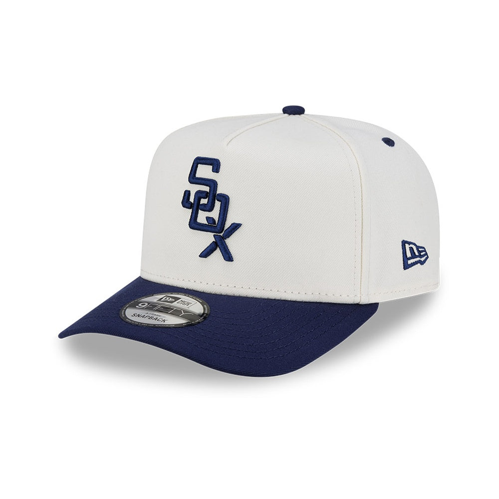 New Era 9FIFTY A-Frame 2 Tone Cooperstown Chicago White Sox - White - Image 2