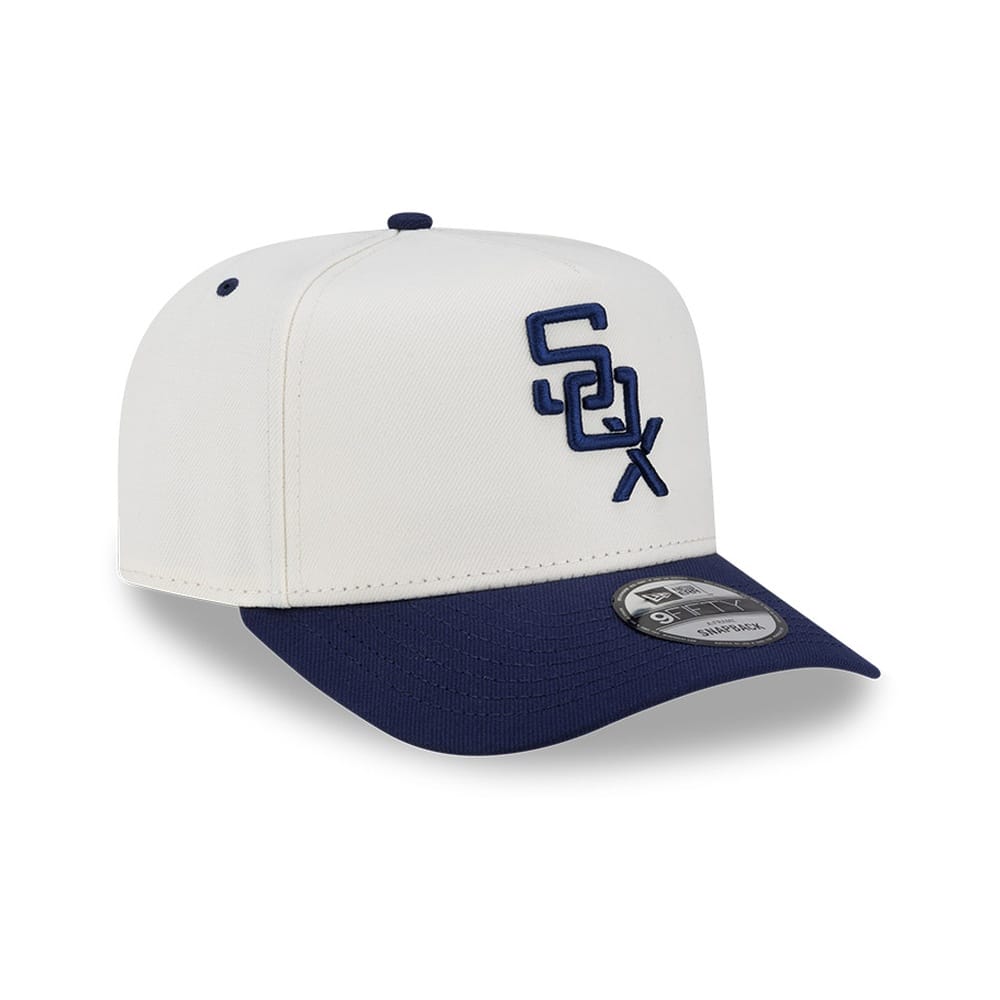 New Era 9FIFTY A-Frame 2 Tone Cooperstown Chicago White Sox - White - Image 3