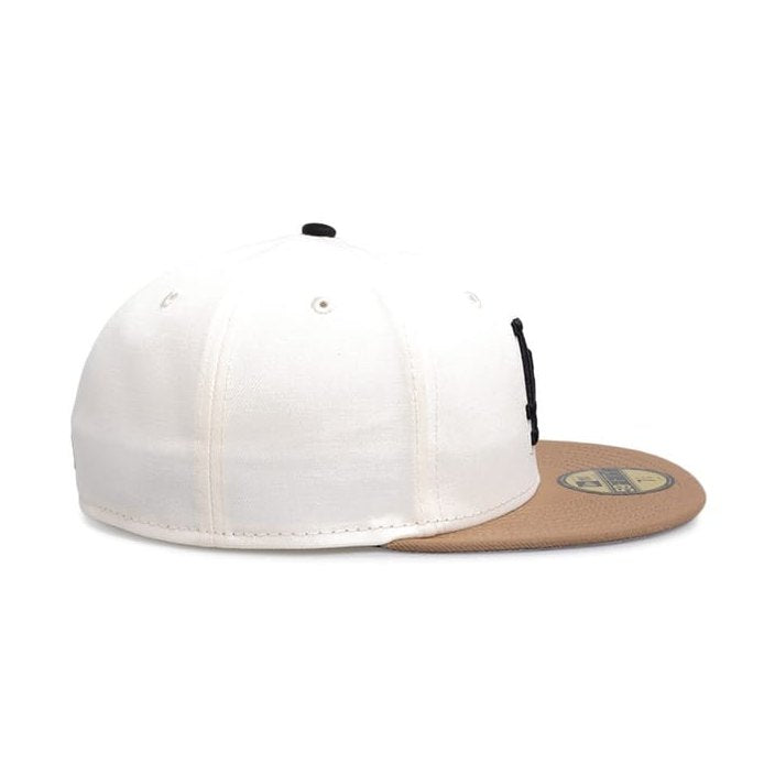New Era 59FIFTY Chrome Fitted Cap Los Angeles Dodgers - Chrome White / Black