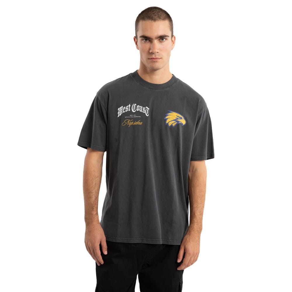 NXP West Coast Vintage Goth Tee - Pigment Asphalt