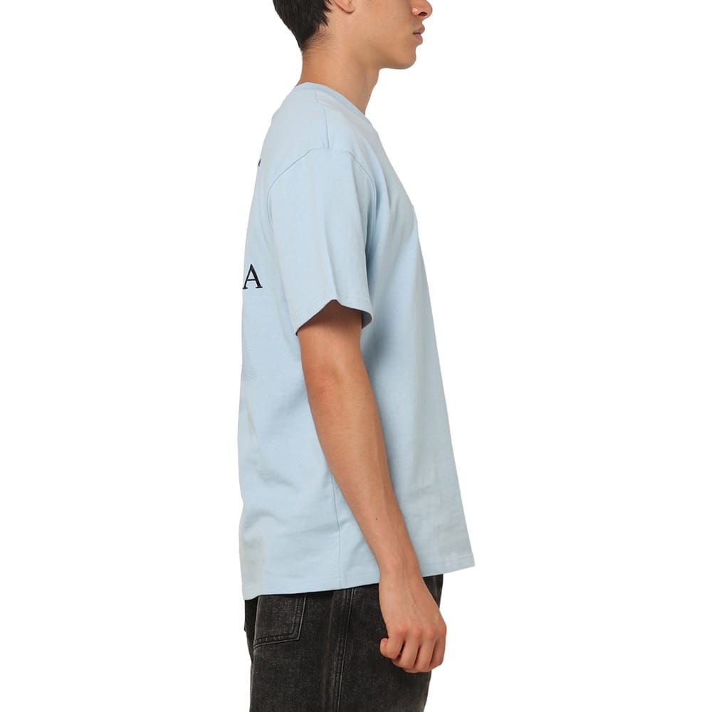 Majestic Athletic Argentina Halftone Crest Tee - Argentina Blue - Image 5