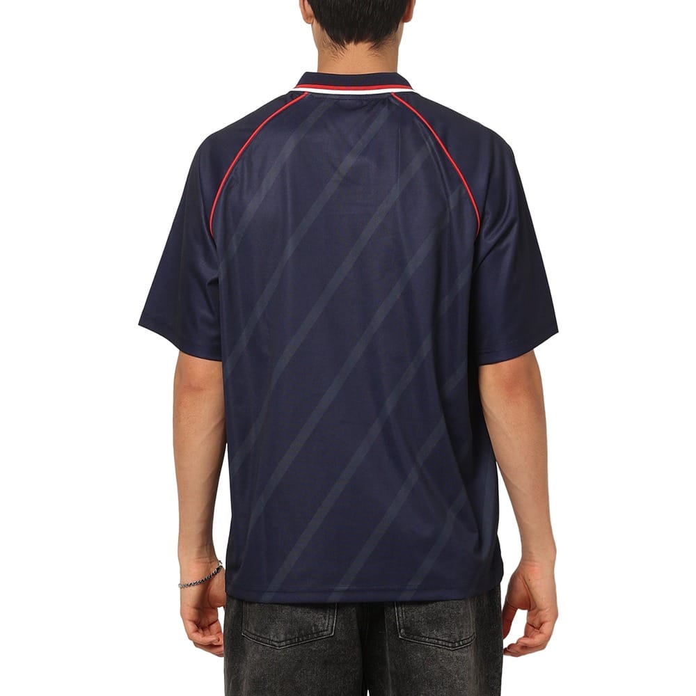 Majestic Athletic England Mesh SS Jersey - Kraken Navy - Image 3