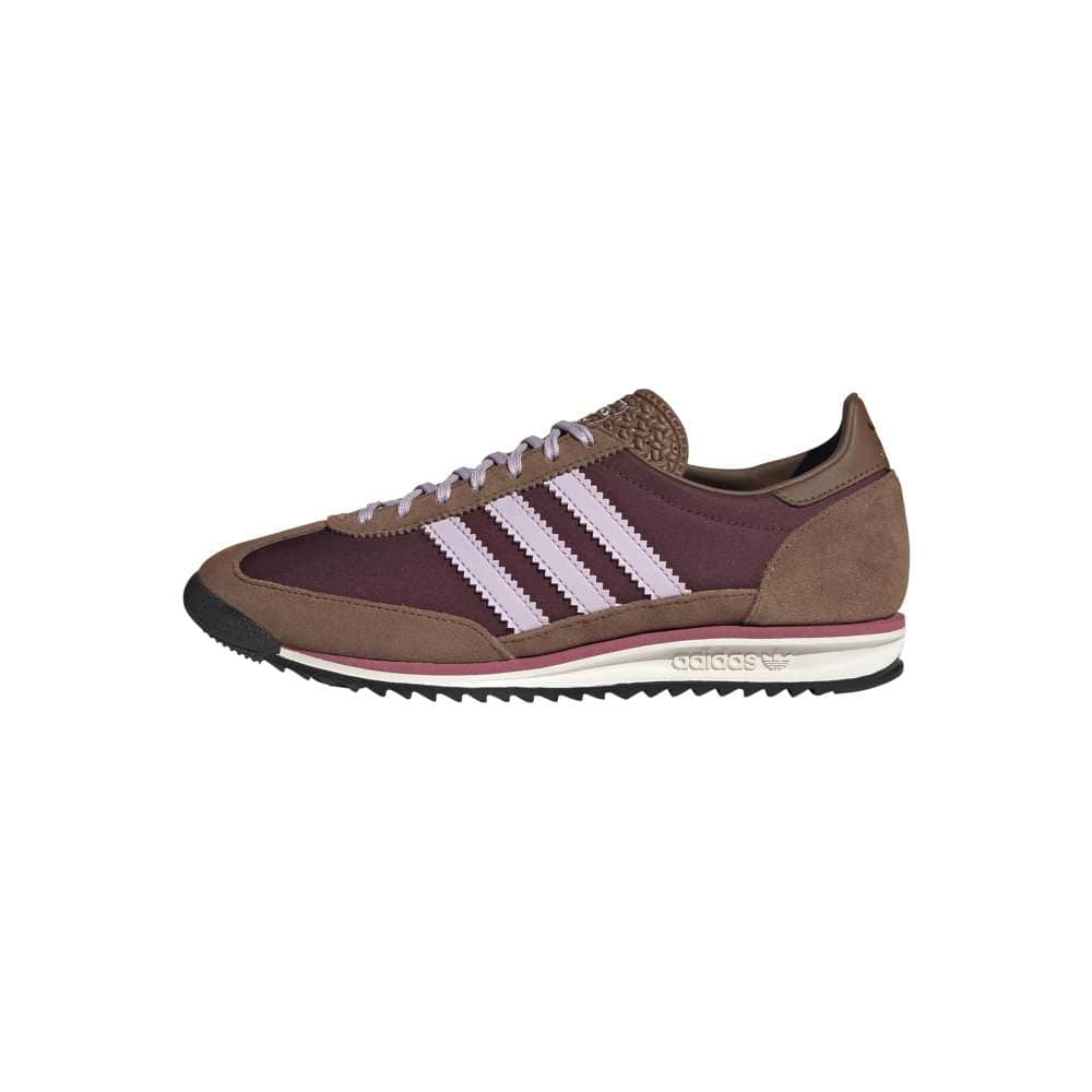 Adidas Womens SL 72 OG - Maroon / Ice Lavender / Preloved Brown - Image 12