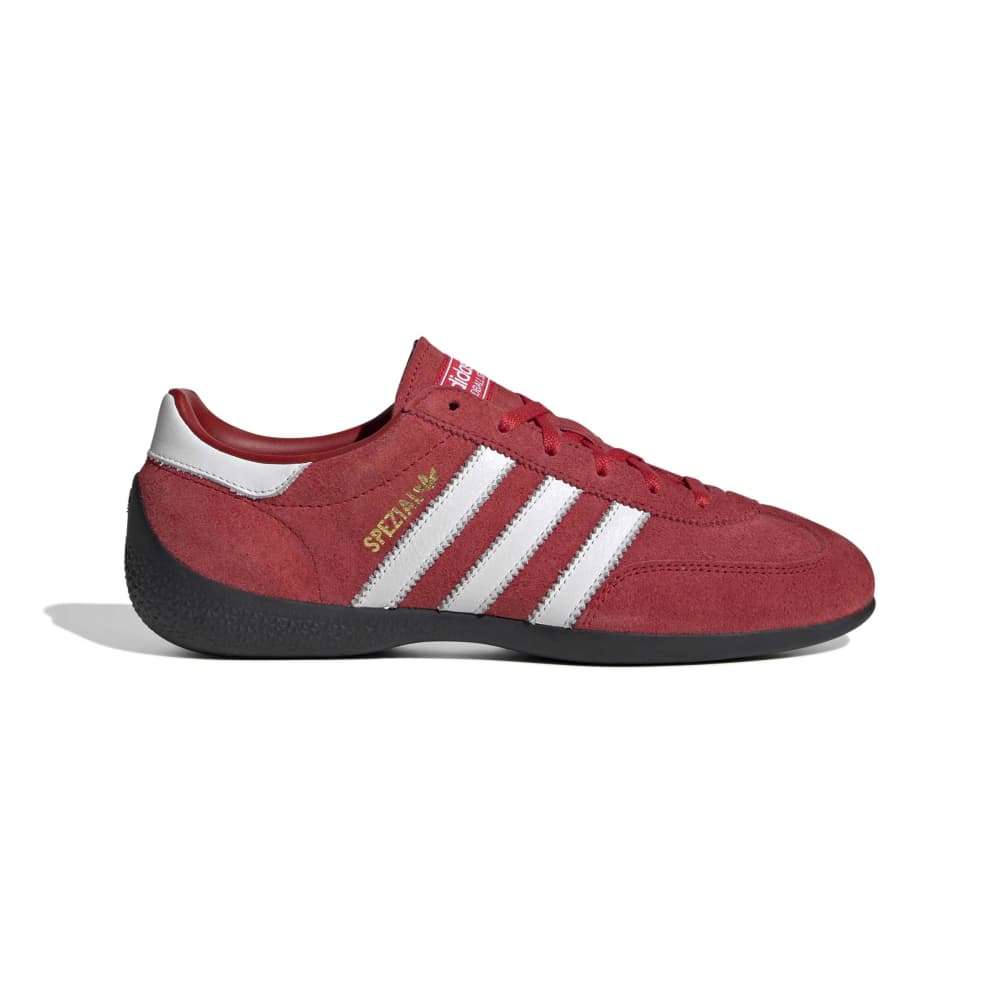 adidas Womens Handball Spezial Lo Pro - Better Scarlet / Cloud White / Gold Metallic