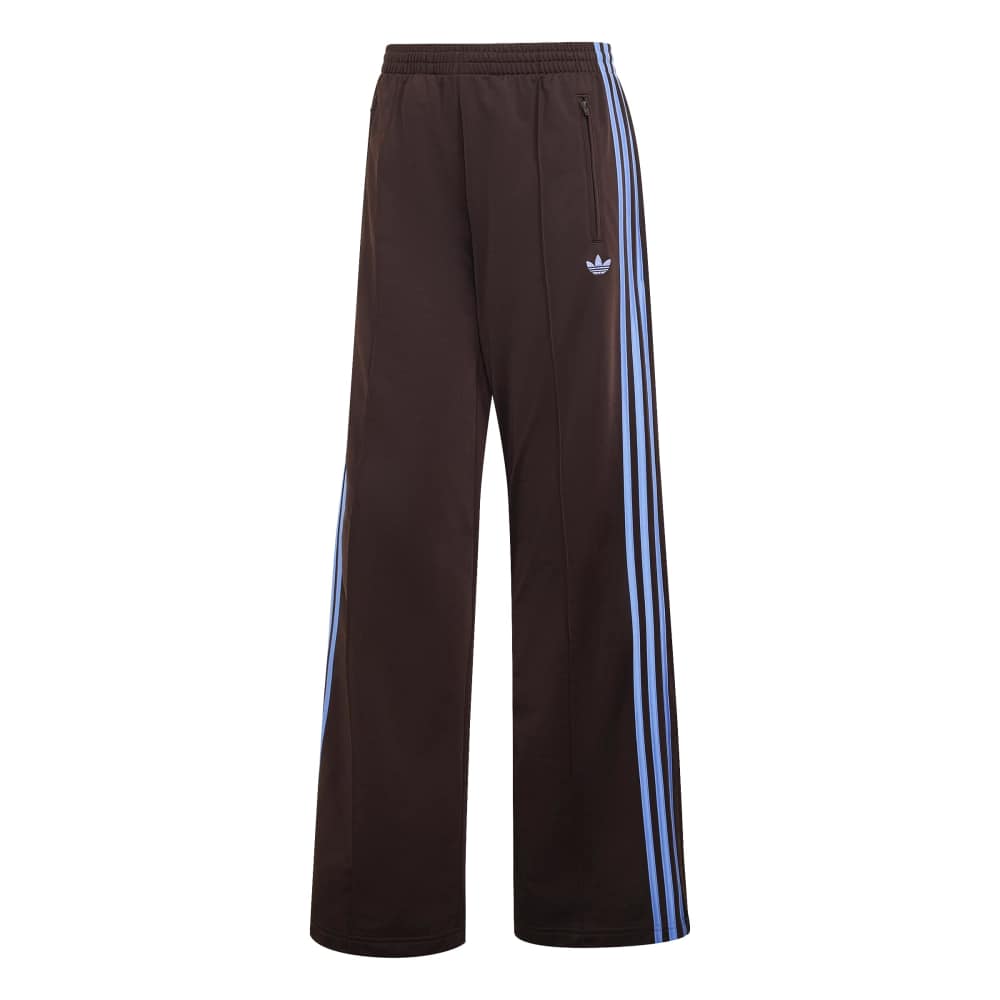 Adidas Women's Firebird Loose Track Pants - Aurora Coffee / Blue Fusion