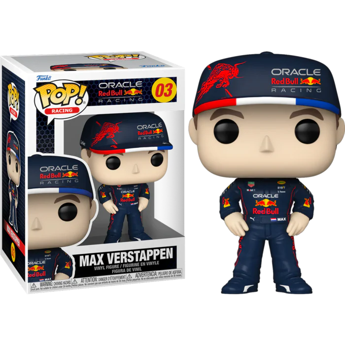 Funko Formula 1 - Max Verstappen with Cap Pop! Vinyl #03