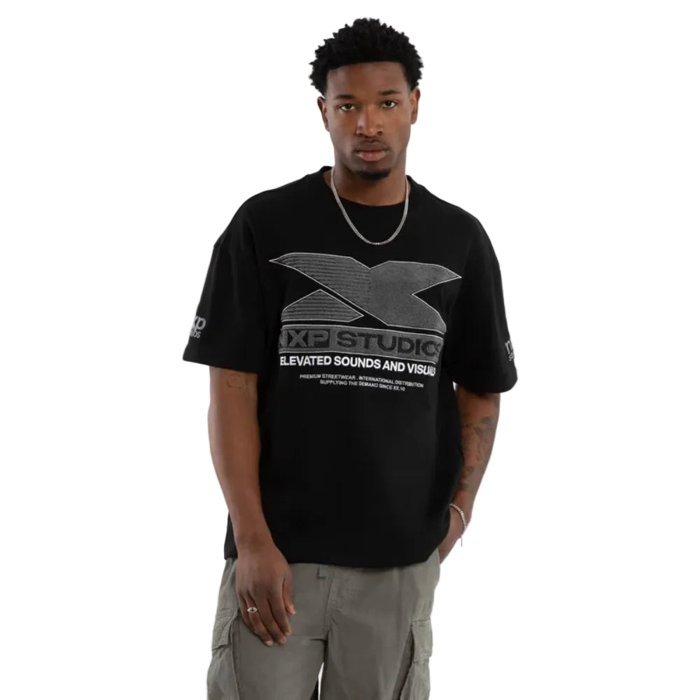 NXP Exile Loopback Raptor Tee - Jet Black