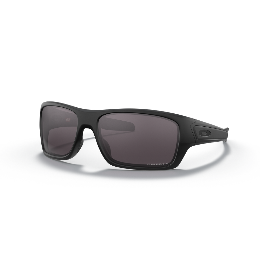 Oakley Turbine - Matte Black / Prizm Grey Polarized