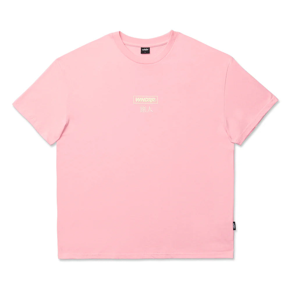 WNDRR Shodo Box Fit Tee - Pink