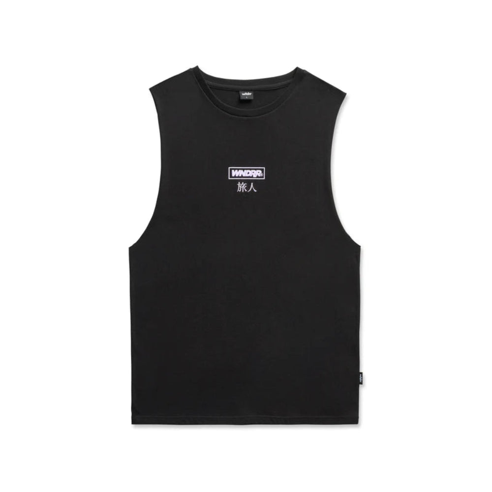WNDRR Shodo Muscle Top - Black