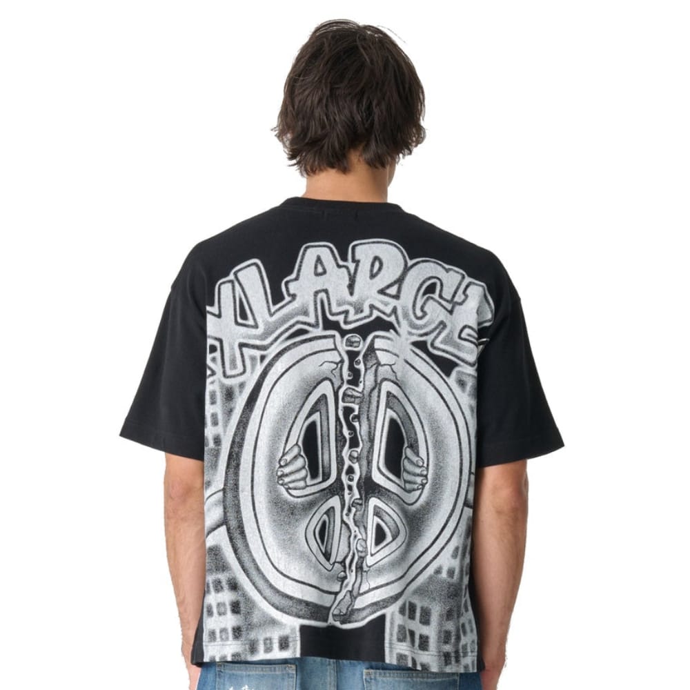XLarge Peace City Gorilla Fit Tee - Black - Image 4