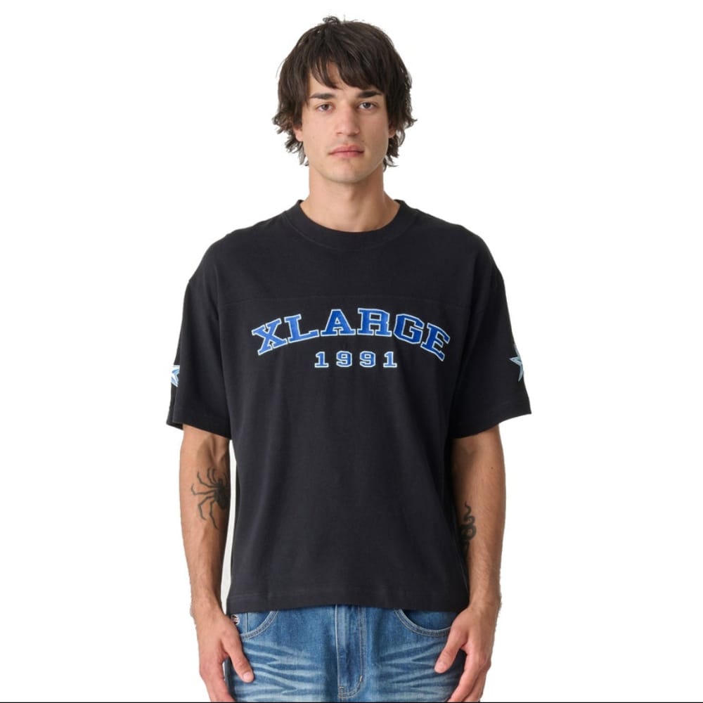 XLarge College Star Gorilla Fit Tee - Pigment Black - Image 3