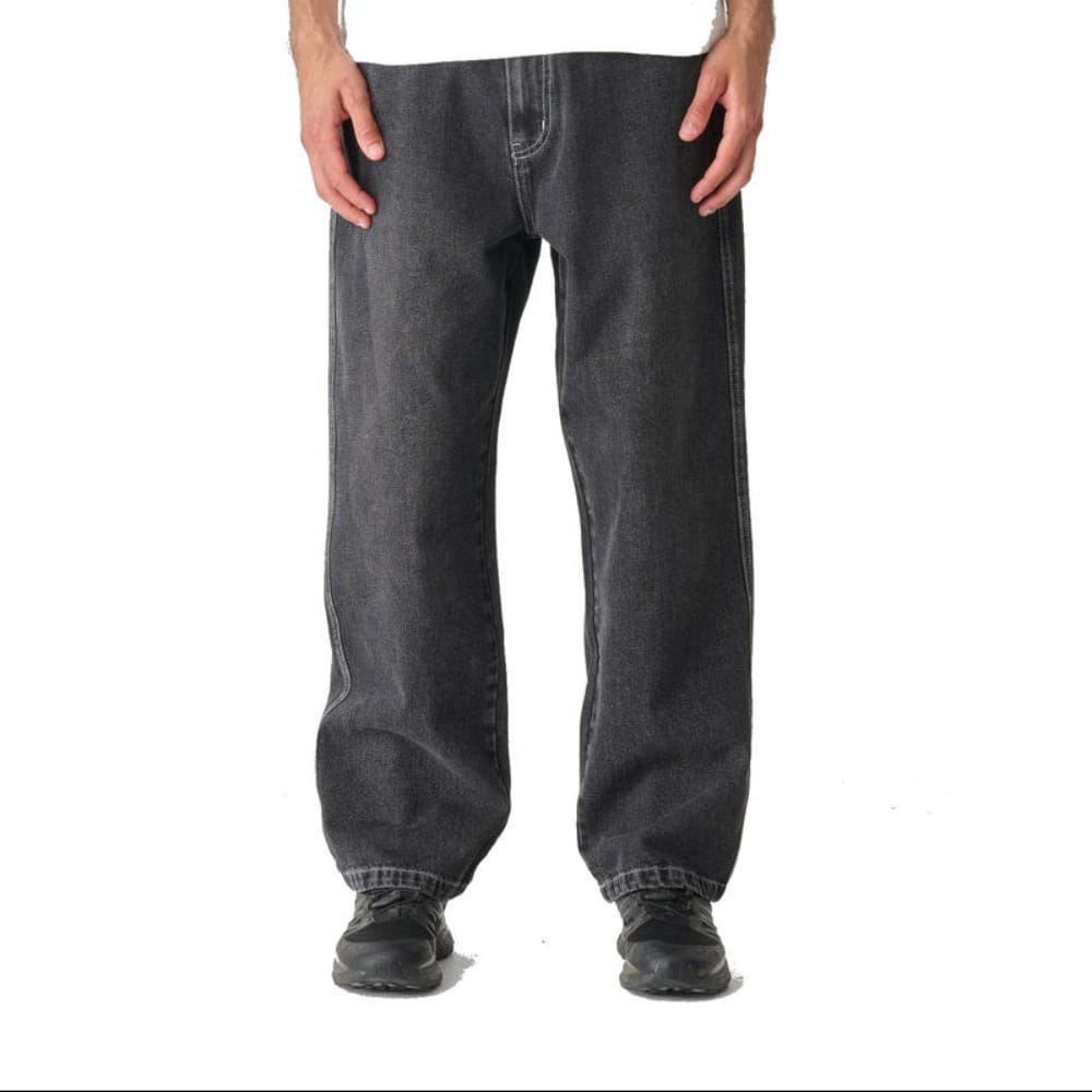 XLarge College Star Bull Denim Pant - Worn Black - Image 2
