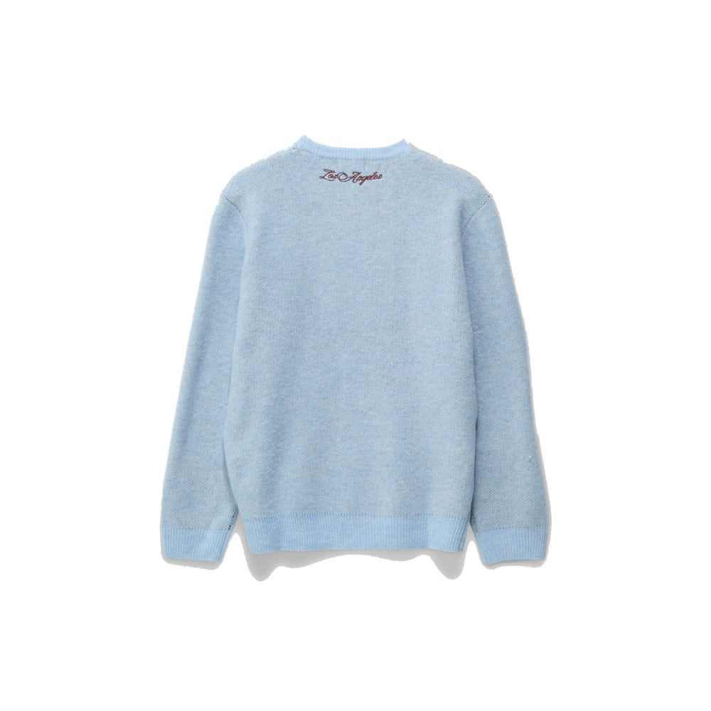 XLarge Script Knit Sweater - Dusty Ice - Image 4