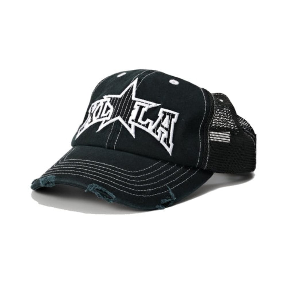 XLarge LA Star Low Pro Trucker Cap - Black