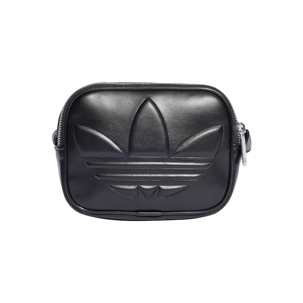 adidas PU Embossed Trefoil Mini Airliner - Black