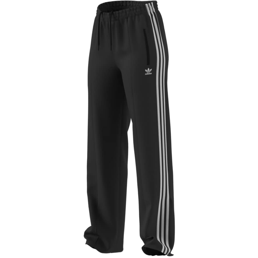 adidas Womens Classics adicolor Firebird Oversized Track Pants - Black