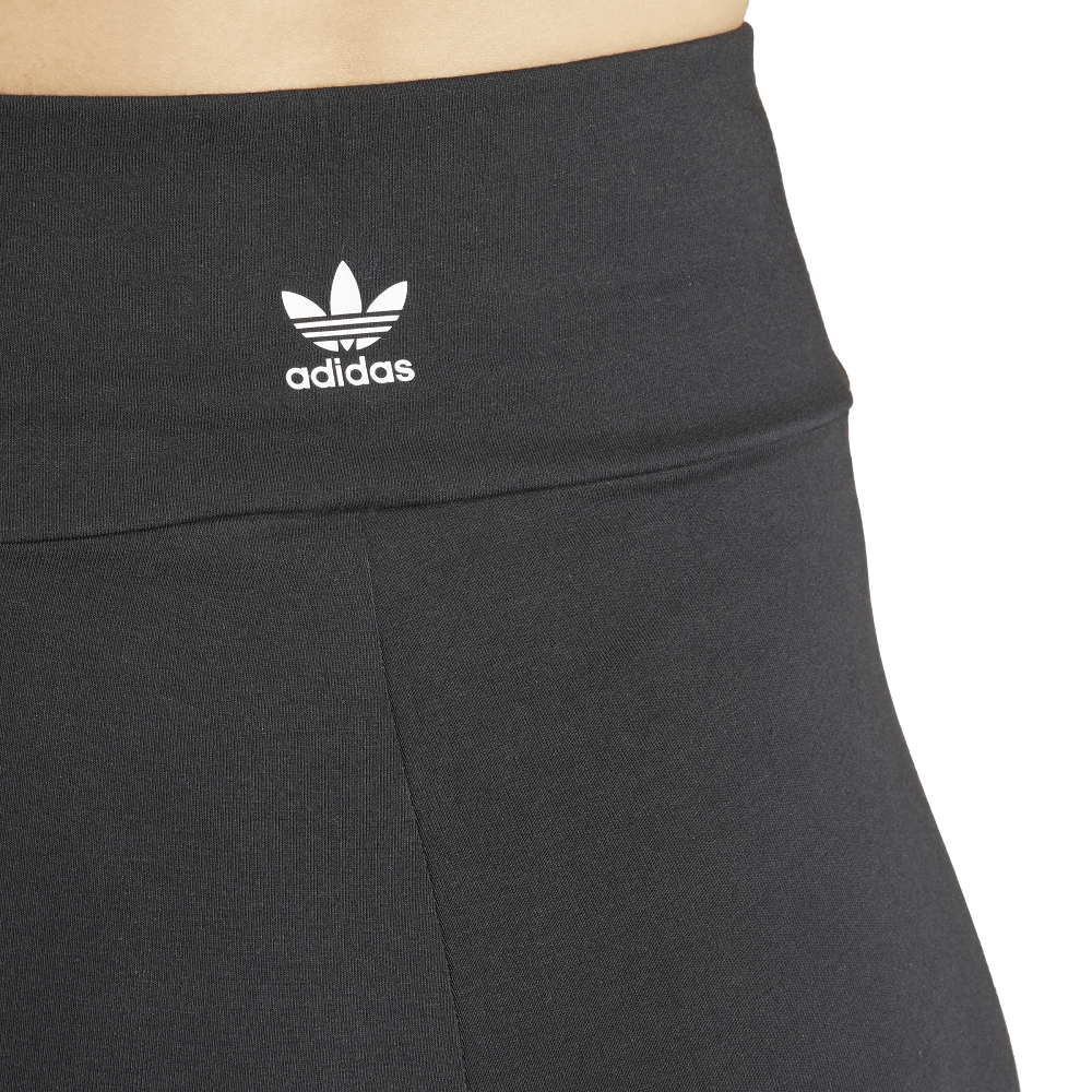 adidas Womens Lifestyle 3-Stripes Leggings - Black