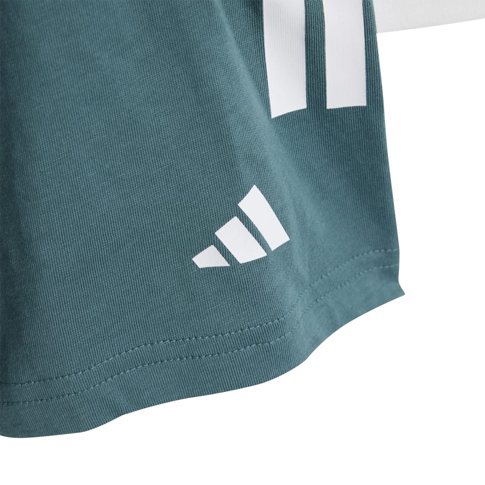 adidas Infants Marvel Spider-Man Short Tee Set - White