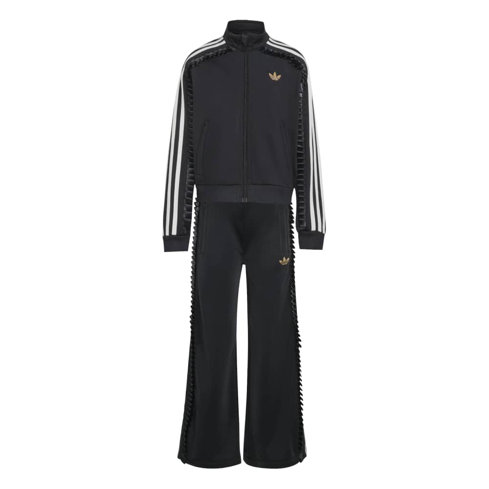 Adidas Kids Firebird Loose Tracksuit - Black