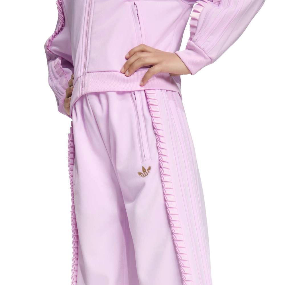 Adidas Kids Firebird Loose Tracksuit - Orchid Fusion