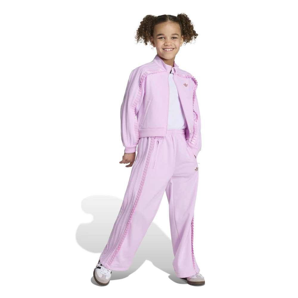 Adidas Kids Firebird Loose Tracksuit - Orchid Fusion