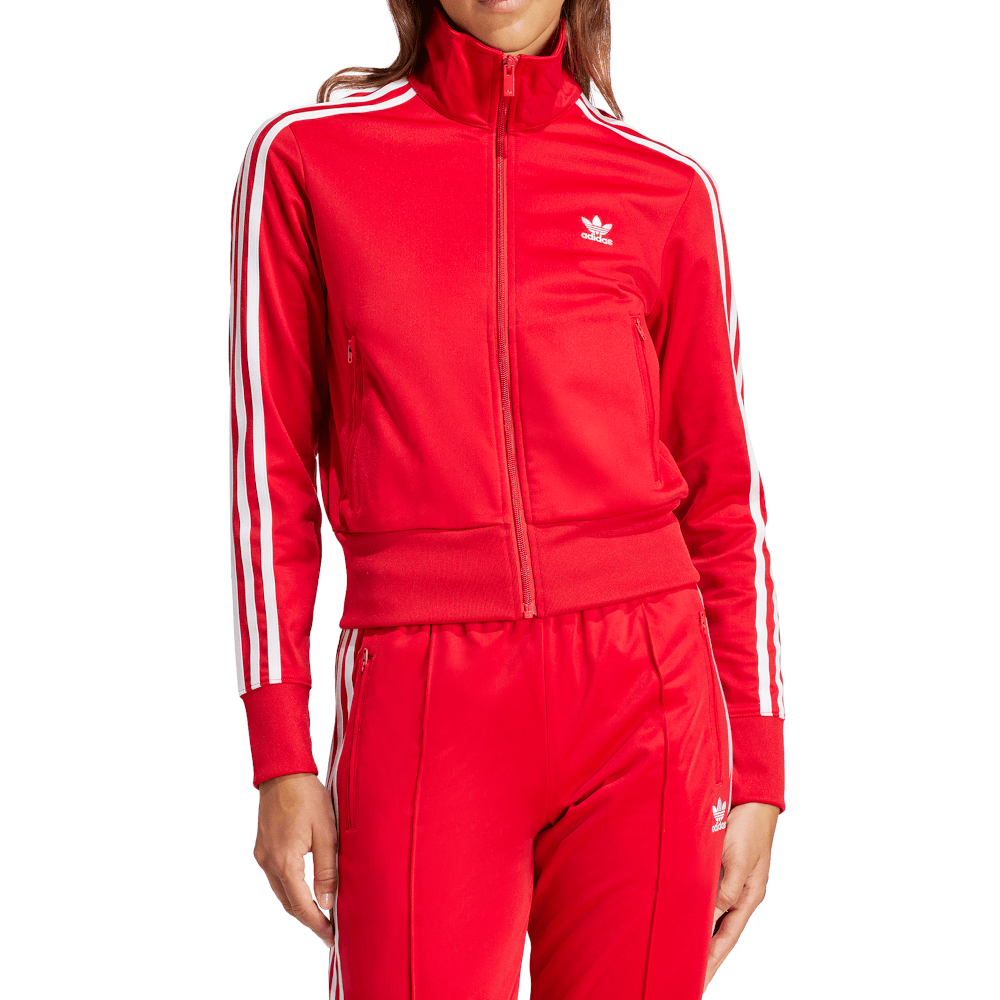 adidas Womens Adicolor Firebird Track Top - Better Scarlet