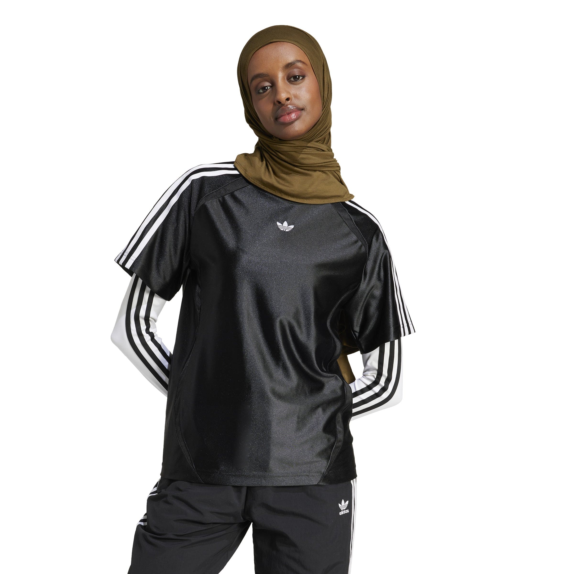 Adidas Teamgeist Tee - Black / White