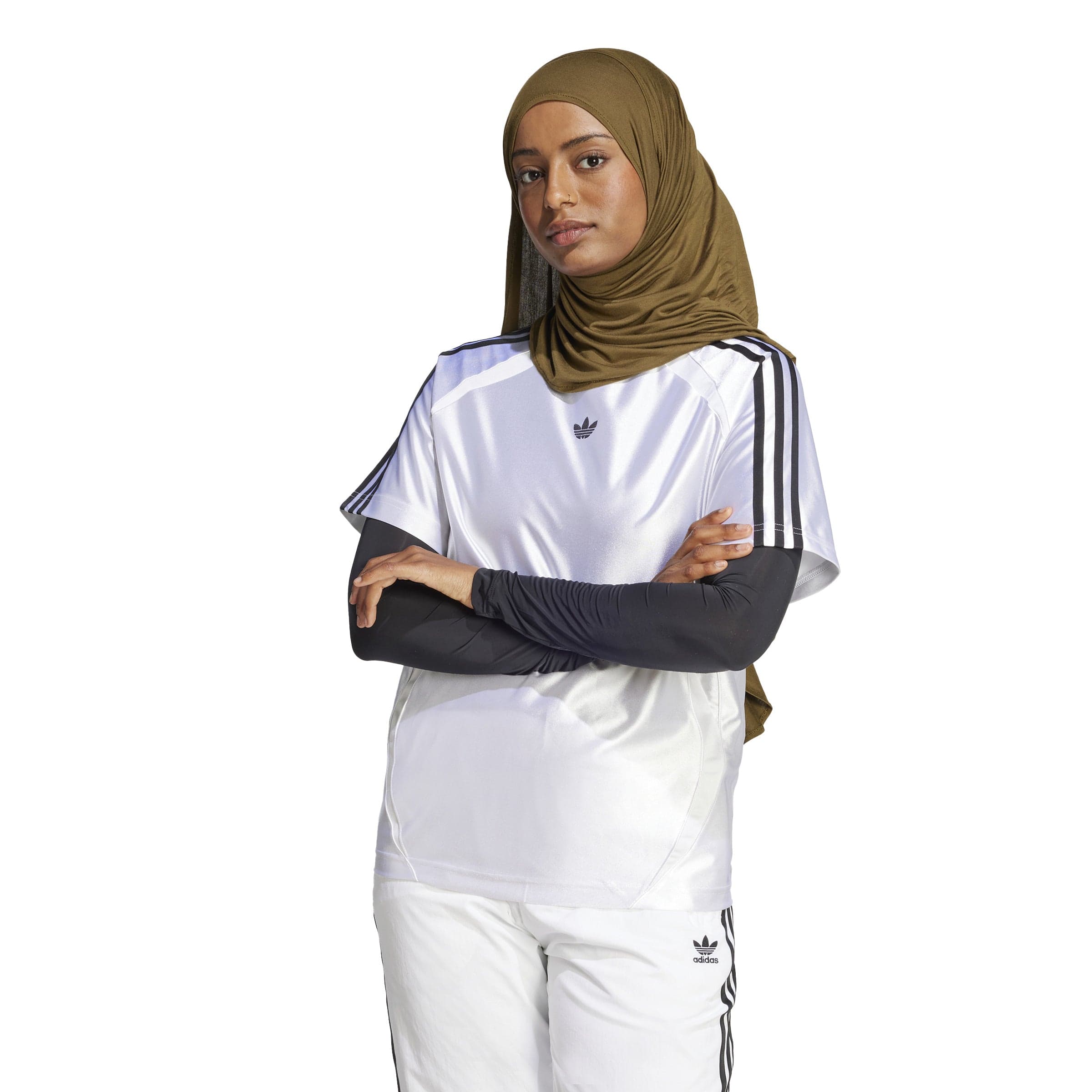 adidas Teamgeist Tee - White / Black