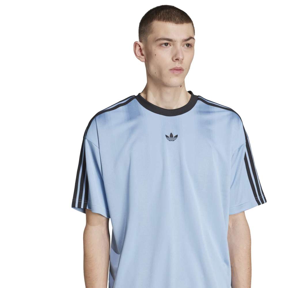 adidas Adicolor Jacquard Jersey - Ash Blue / Black