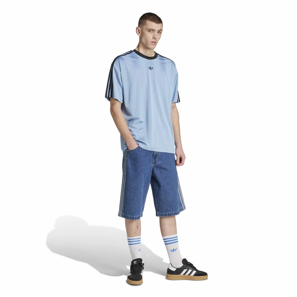 adidas Adicolor Jacquard Jersey - Ash Blue / Black