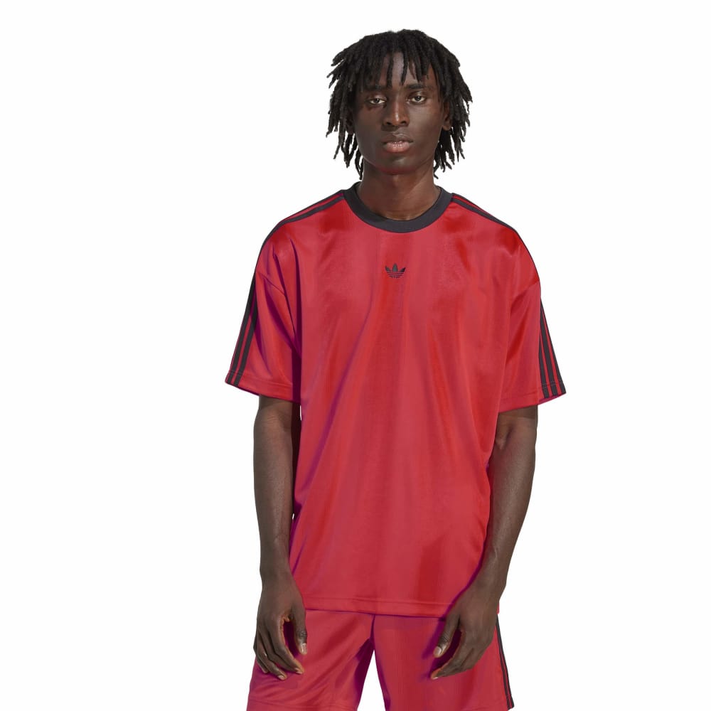 adidas Adicolor Jacquard Jersey - Lucid Red / Black