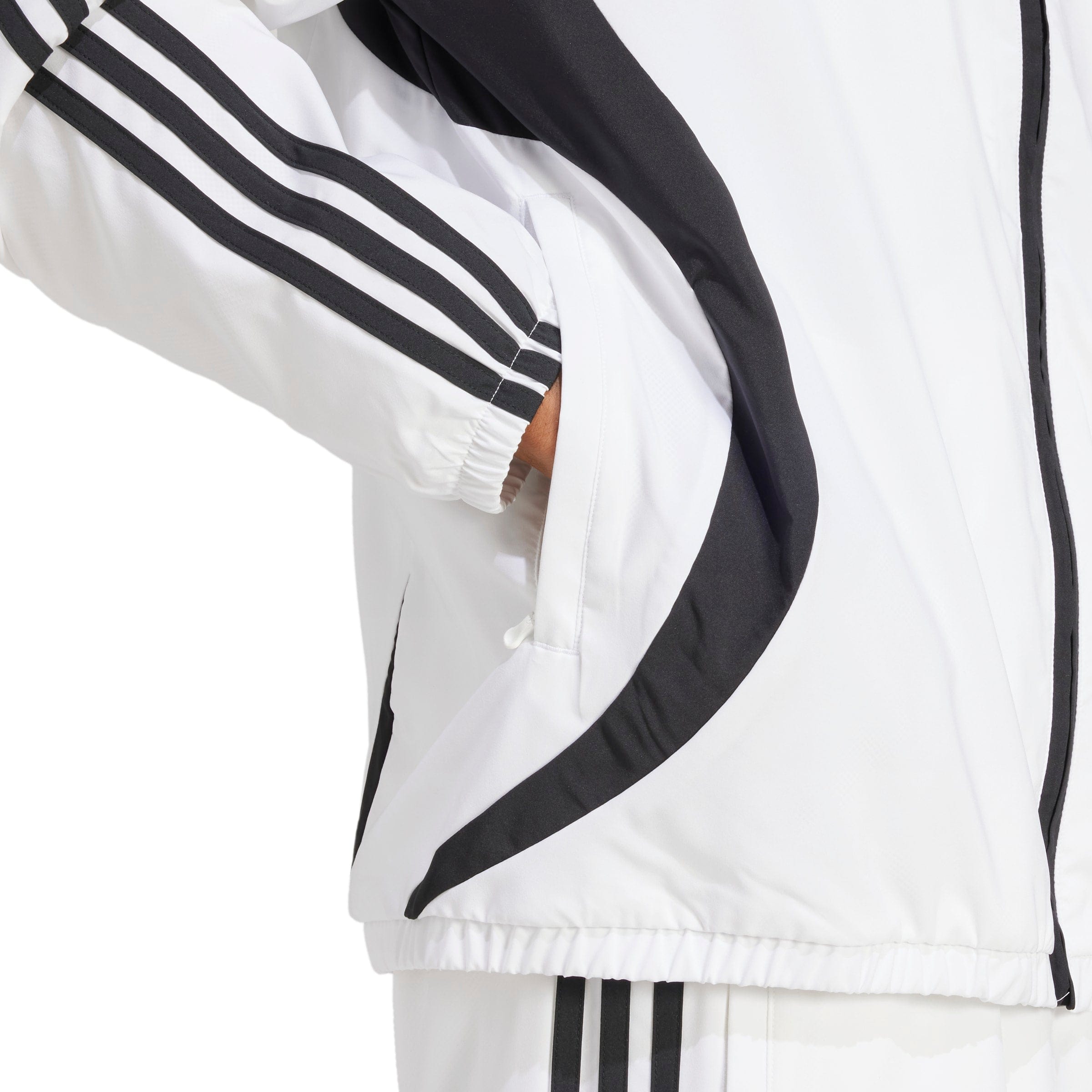 Adidas Adicolor Teamgeist Track Top -  White / Black
