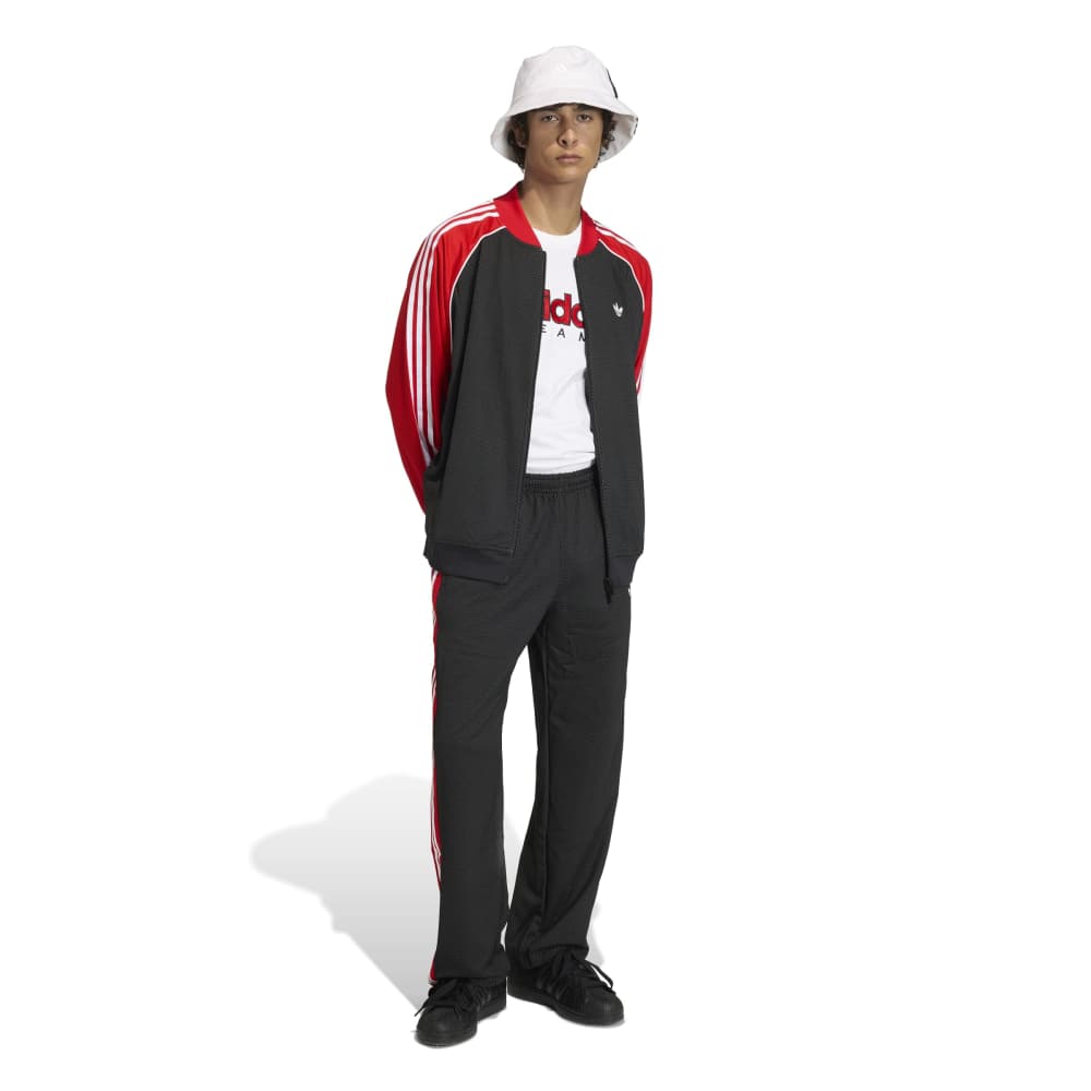 adidas SST Loose Mesh Track Top - Black