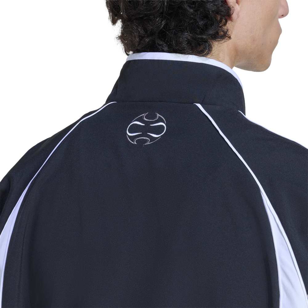 adidas Teamgeist Half Zip Sweatshirt - Black / White