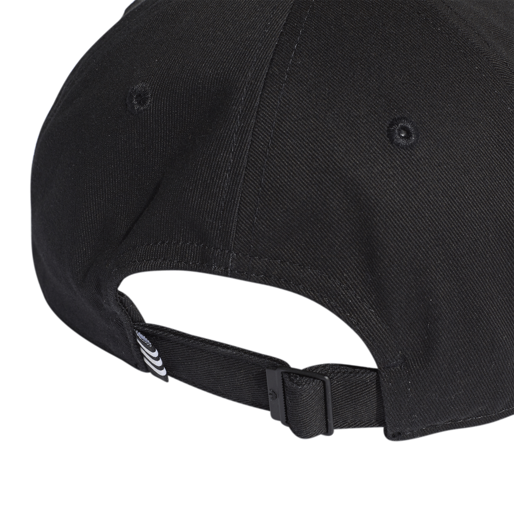 adidas Baseball Classic Trefoil Strapback - Black / White