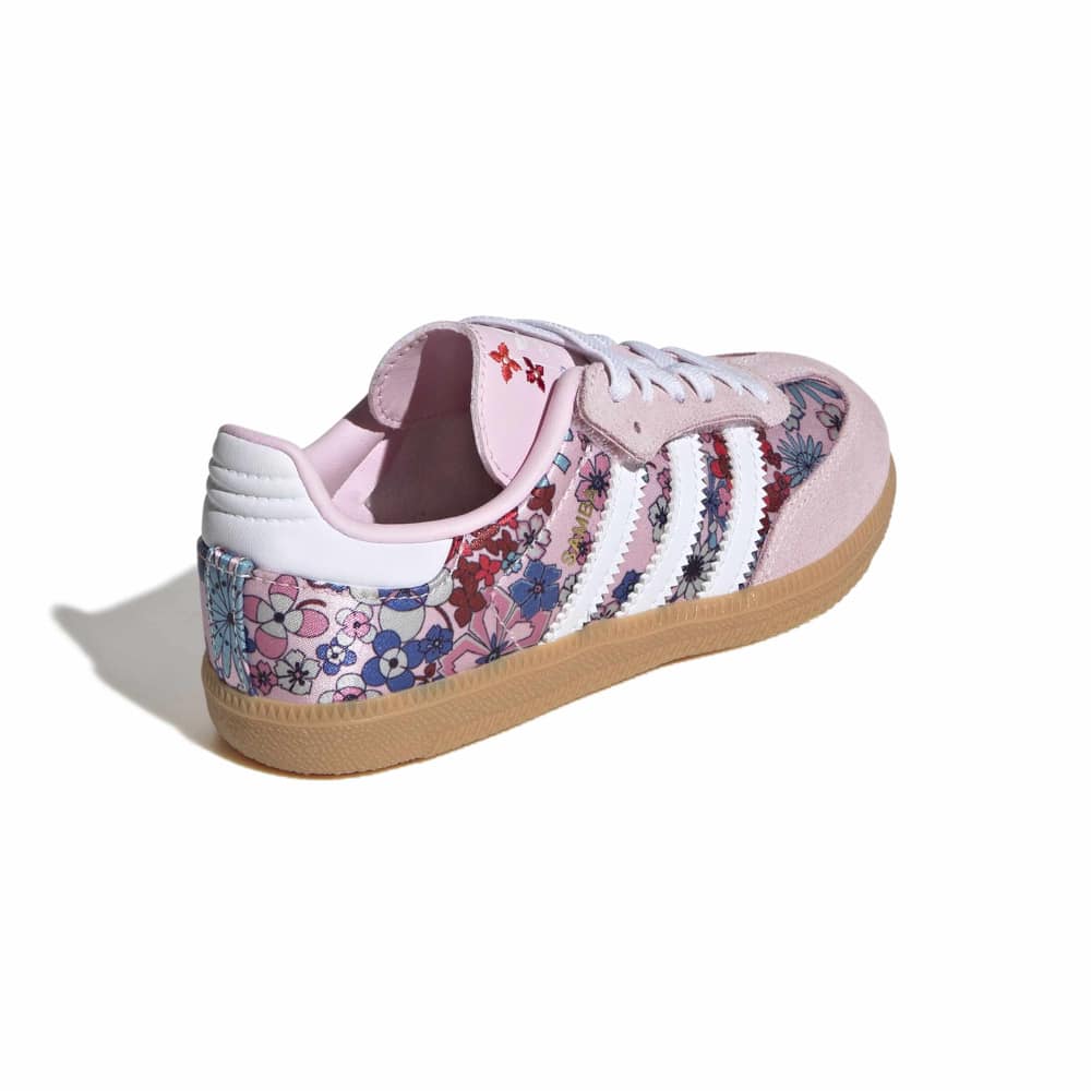 adidas Childrens Liberty London Samba OG Comfort Closure Elastic -  Pink / White
