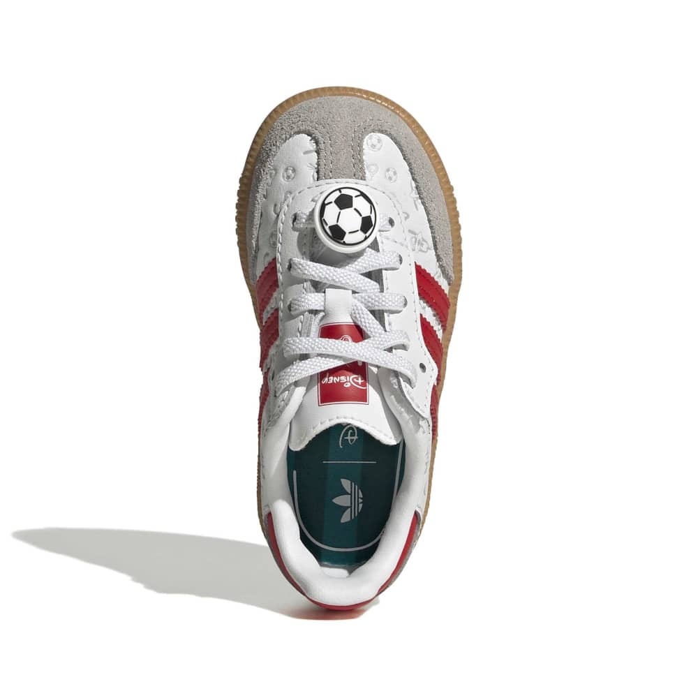 adidas X Disney Infants Samba OG Comfort Closure - Cloud White / Better Scarlet / Gum