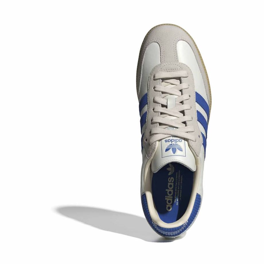adidas Samba OG -  Cloud White / Blue / Gum