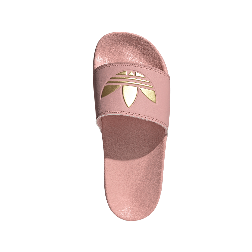 adidas Womens Adilette Lite - Wonder Mauve / Matte Gold