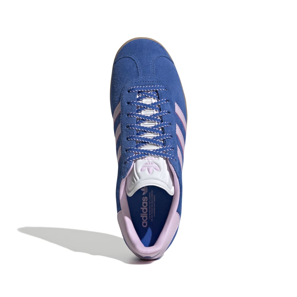 adidas Womens Gazelle - Blue / Orchid Fusion / Gum